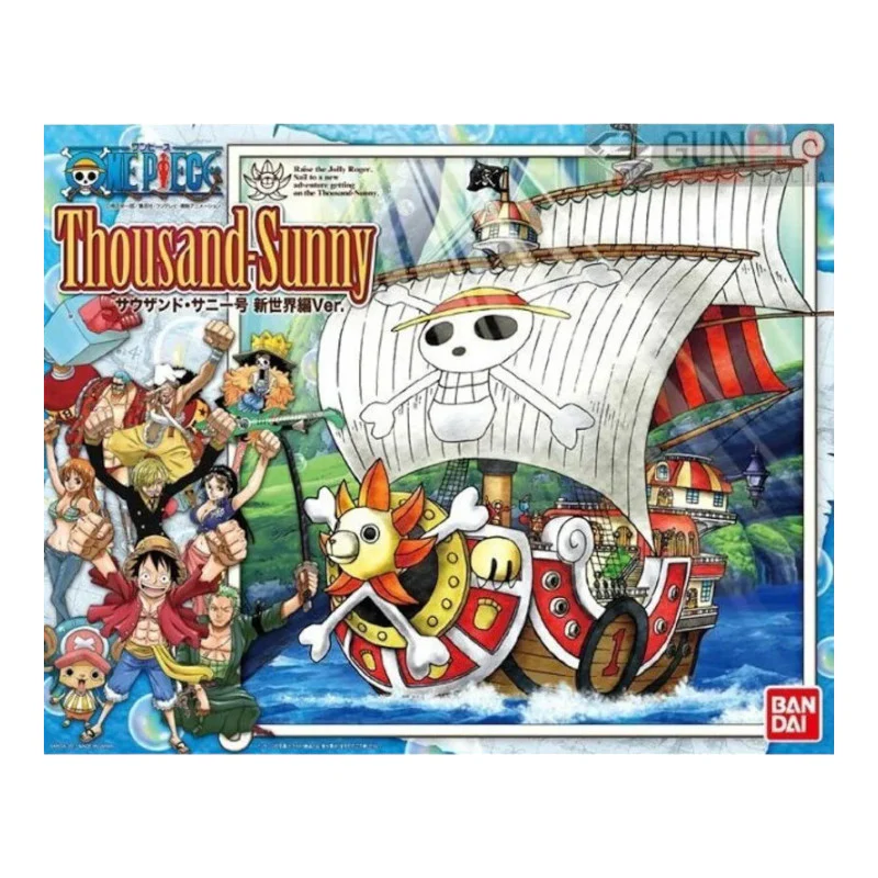 ONE PIECE THOUSAND SUNNY NEW WORLD RE-RUN MODEL KIT - Image 2