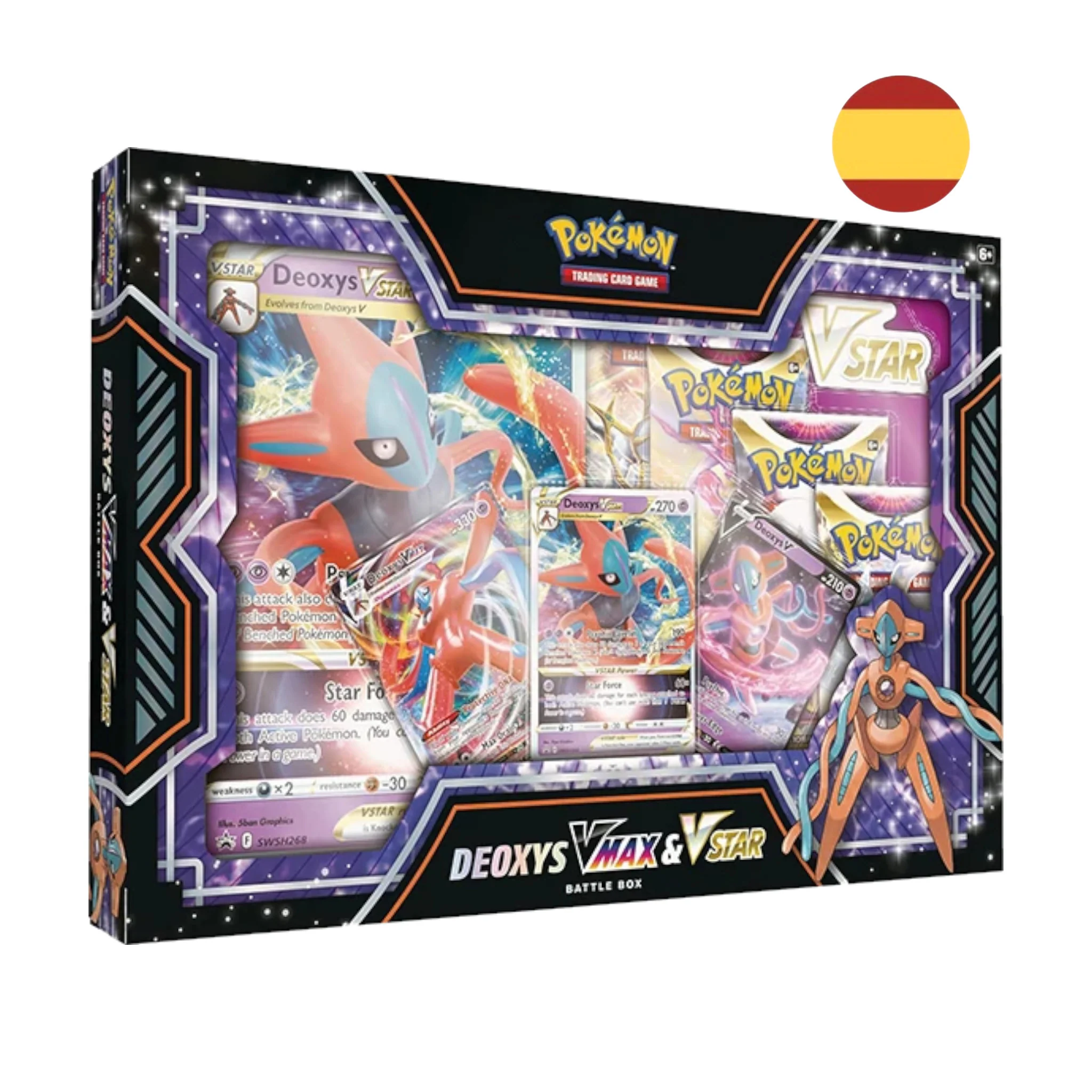 POKEMON CAJA DEOXYS V MAX Y V ASTRO (ESPAÑOL)