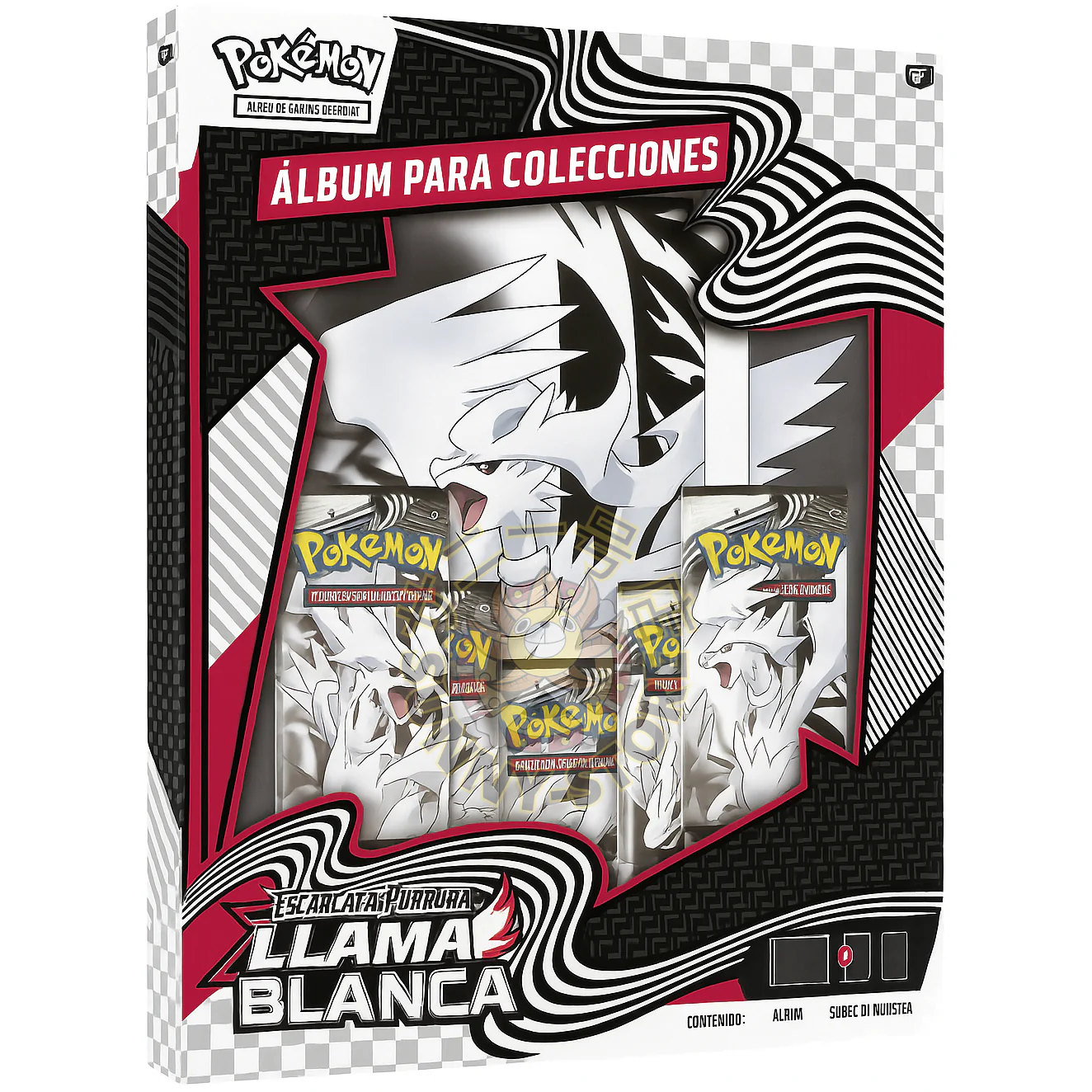 POKEMON TCG BINDER COLLECTION LLAMA BLANCA (ESPAÑOL)