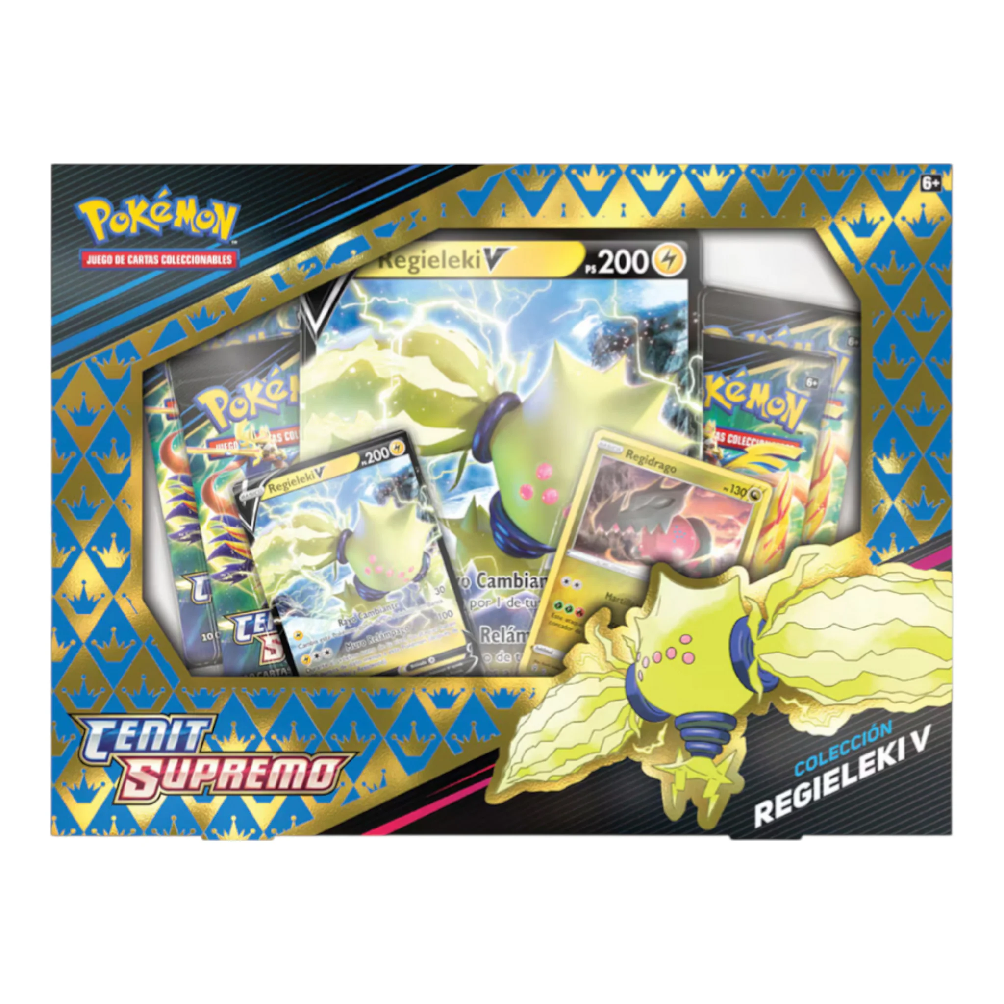 POKEMON TCG BOX REGIDRAGO/REGIELEKI V CENIT SUPREMO (ESPAÑOL) - Image 3
