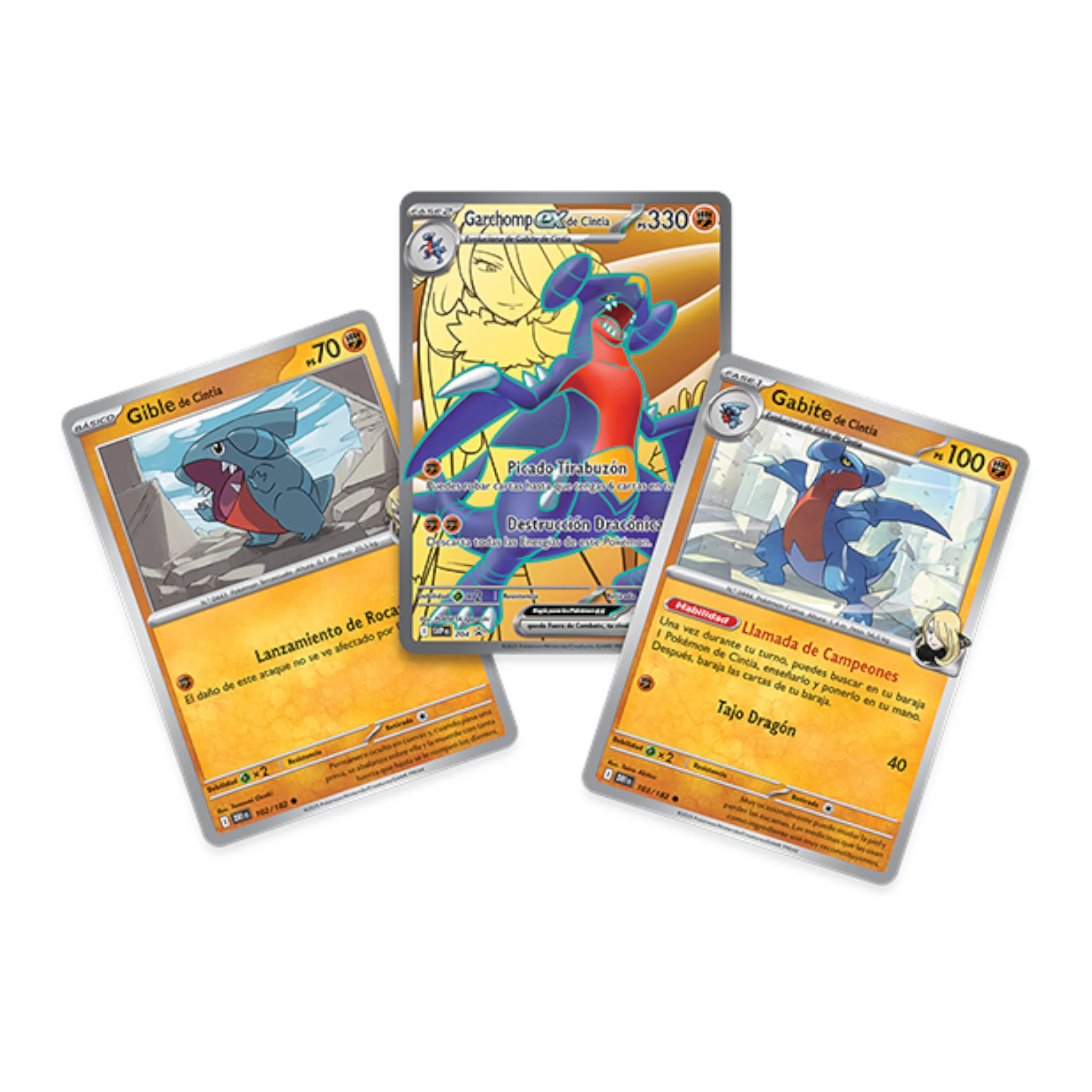 POKEMON TCG GARCHOMP EX DE CINTIA COLLECCIÓN PRÉMIUM (ESPAÑOL) - Image 2