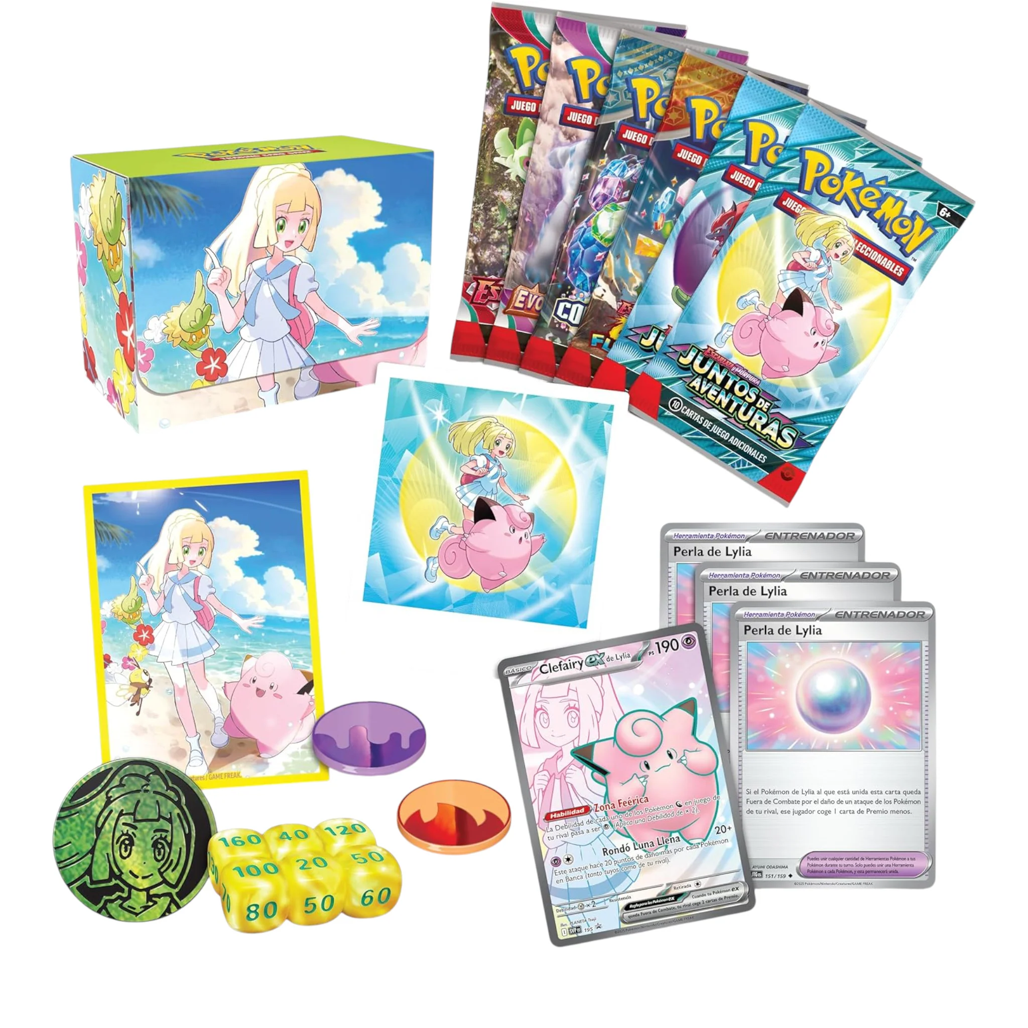 POKEMON TCG LYLIA PREMIUM TOURNAMENT COLLECTION (ESPAÑOL) - Image 2