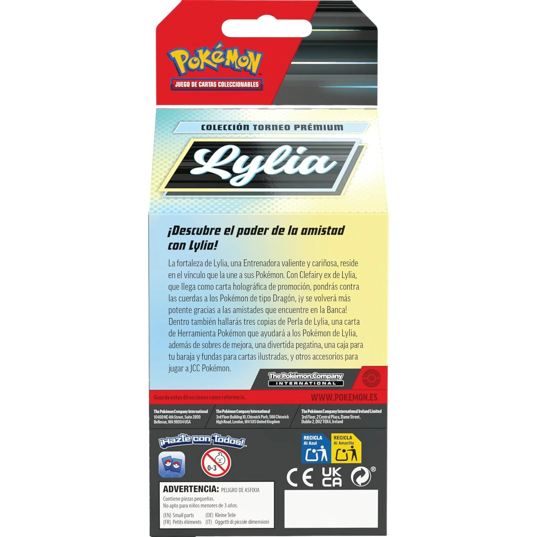 POKEMON TCG LYLIA PREMIUM TOURNAMENT COLLECTION (ESPAÑOL) - Image 8
