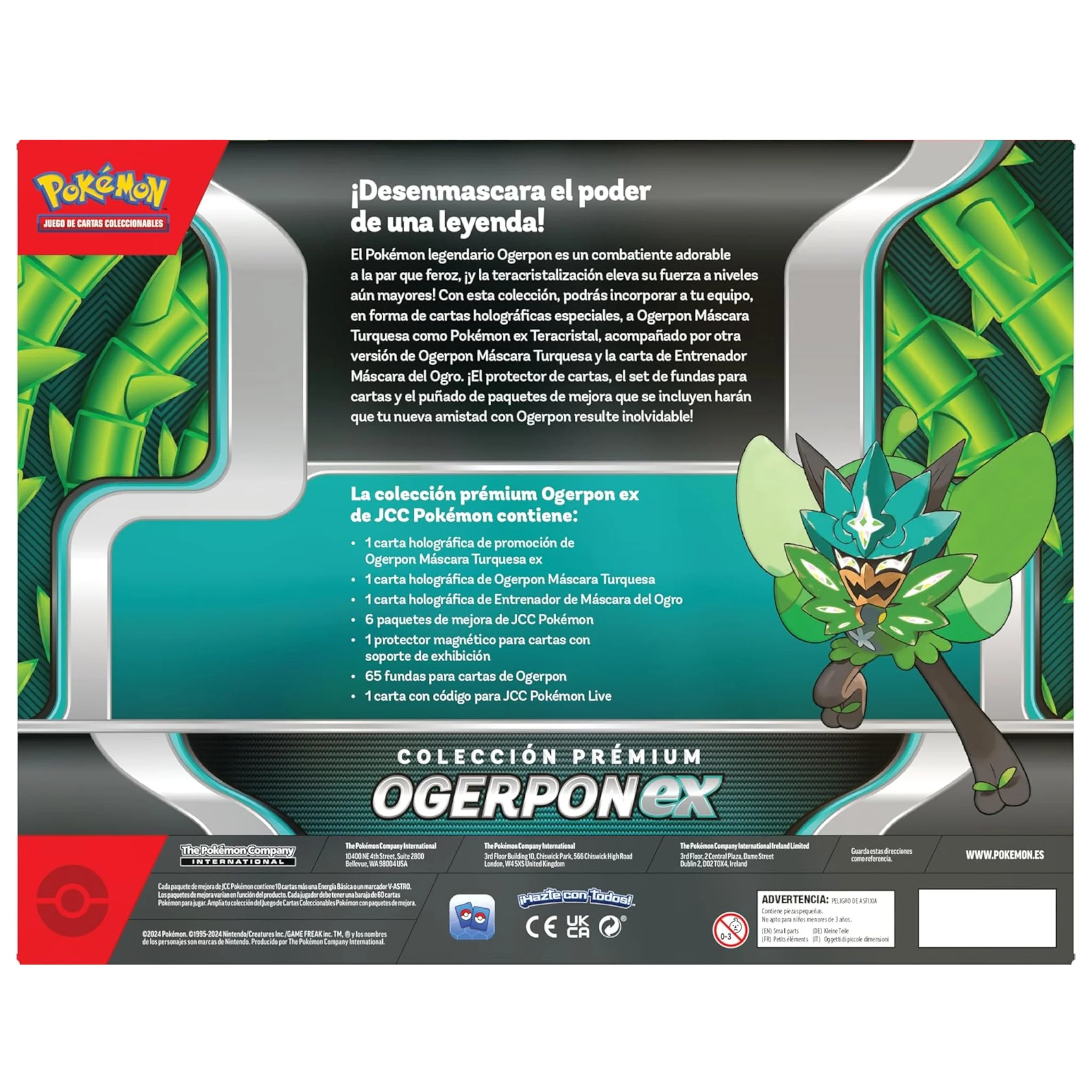 POKEMON TCG OGERPON EX PREMIUM BOX (ESPAÑOL) - Image 2