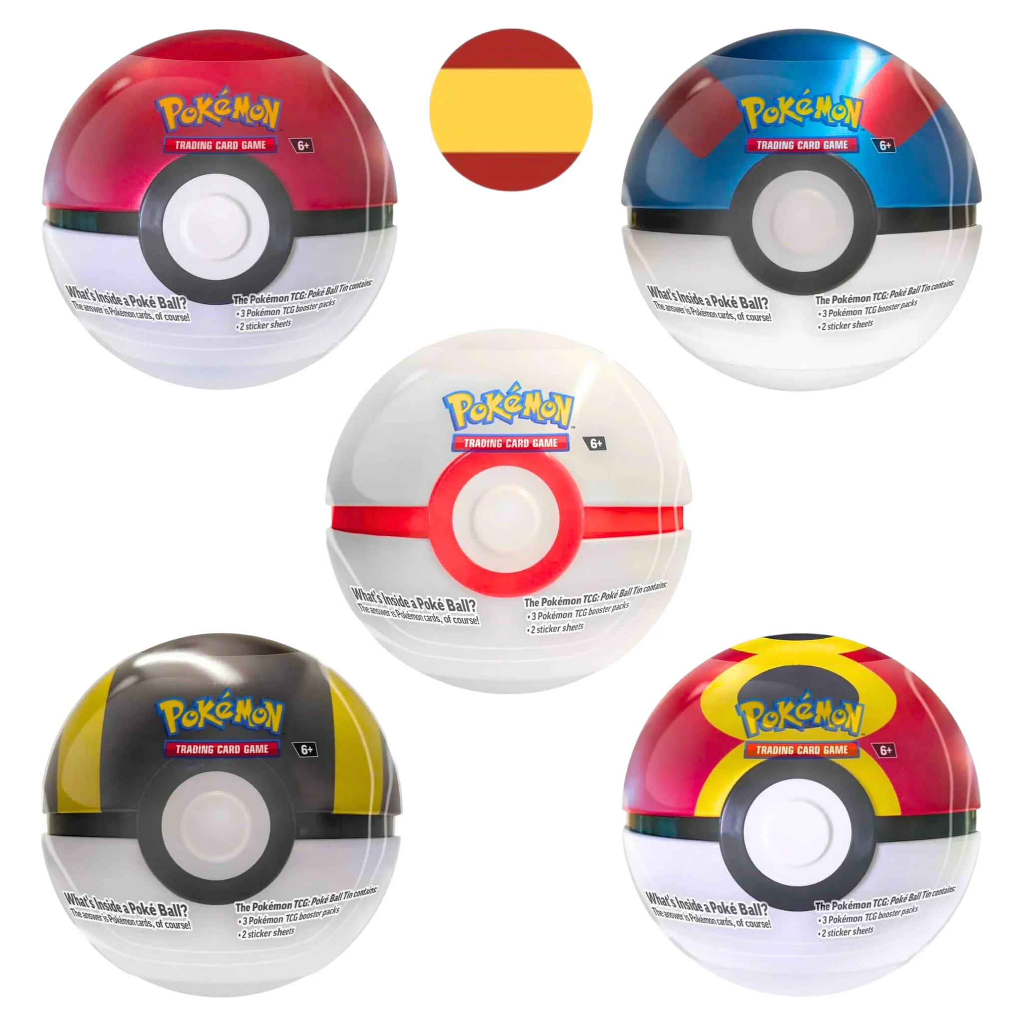POKEMON TCG POKEBALL LATA OCTUBRE 2025 (ESPAÑOL)