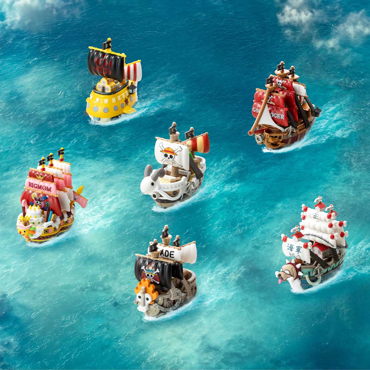 BLIND BOX POP MART ONE PIECE THE GRAND LINE SERIES VEHICLES - Image 8