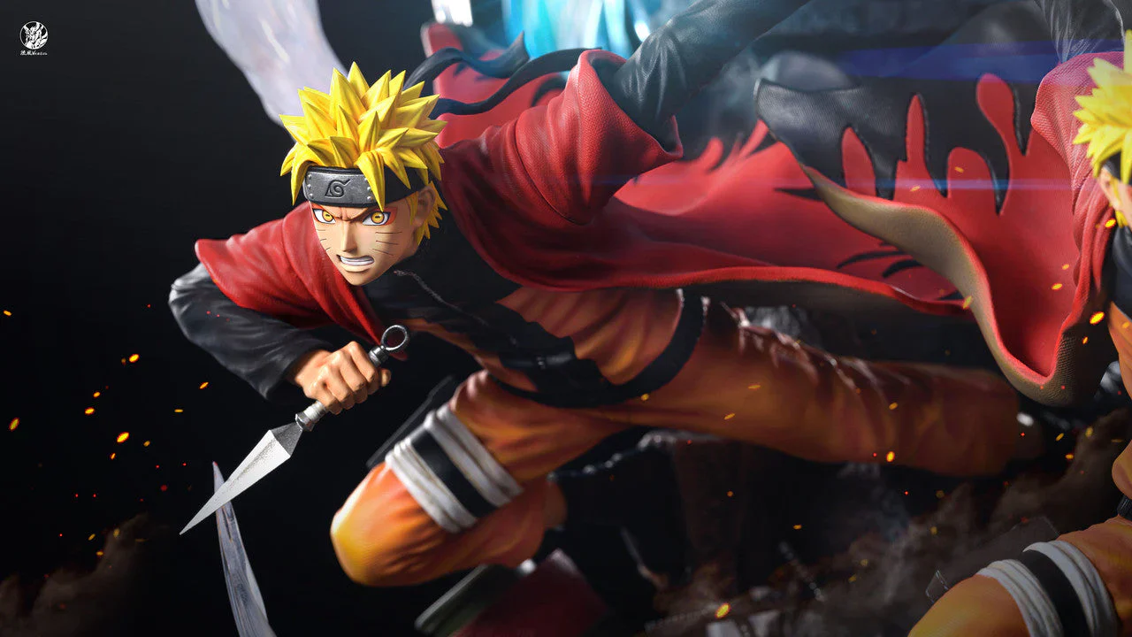 NARUTO VENTUS STUDIO NARUTO SAGE MODE STATUE RESIN - Image 5