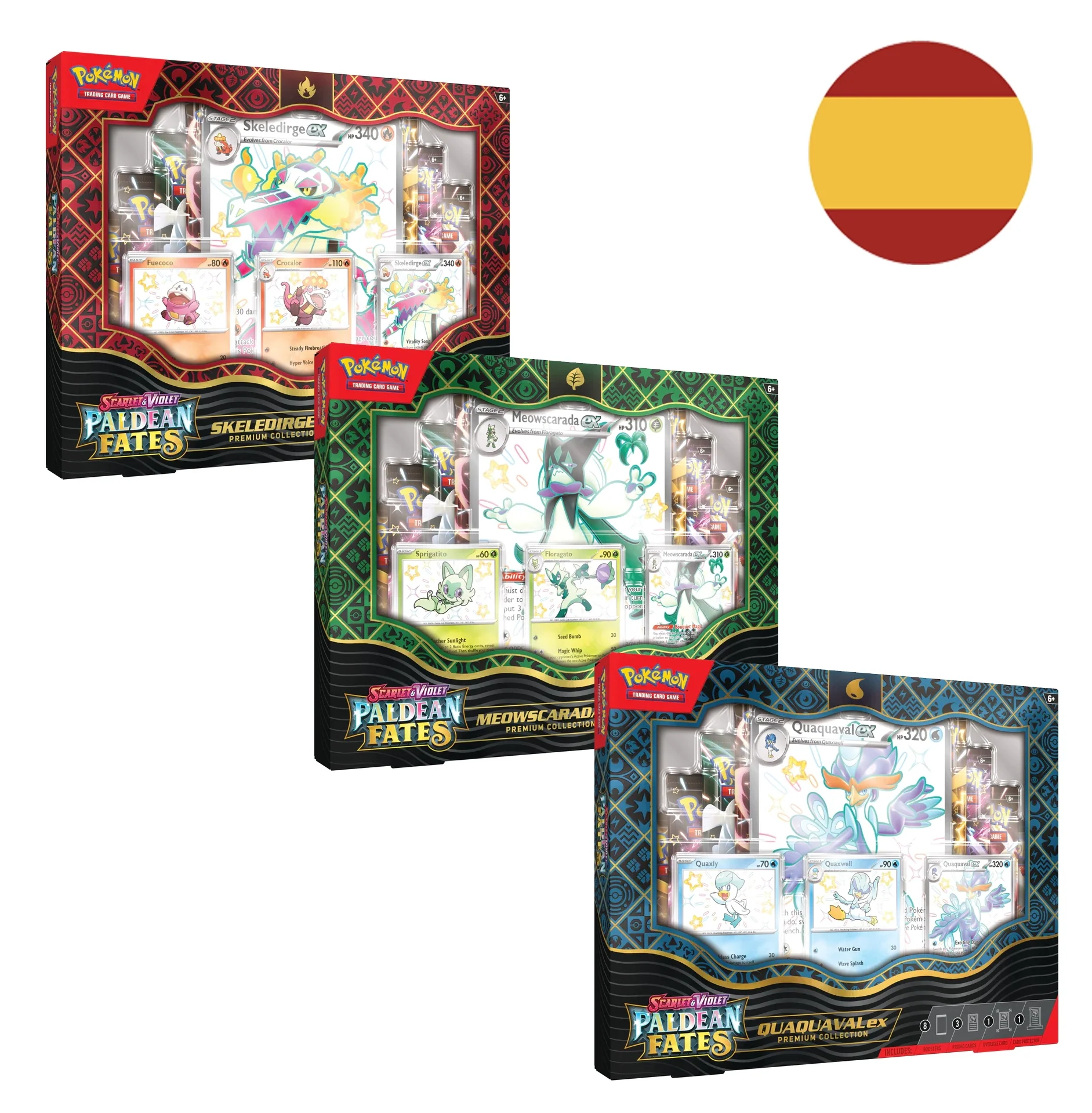 PREMIUM COLLECTION POKEMON TCG DESTINOS DE PALDEA SV4.5 (ESPAÑOL)