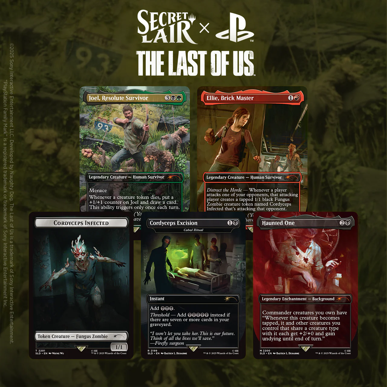 SECRET LAIR X THE LAST OF US PART 1 MAGIC THE GATHERING (INGLÉS) - Image 2
