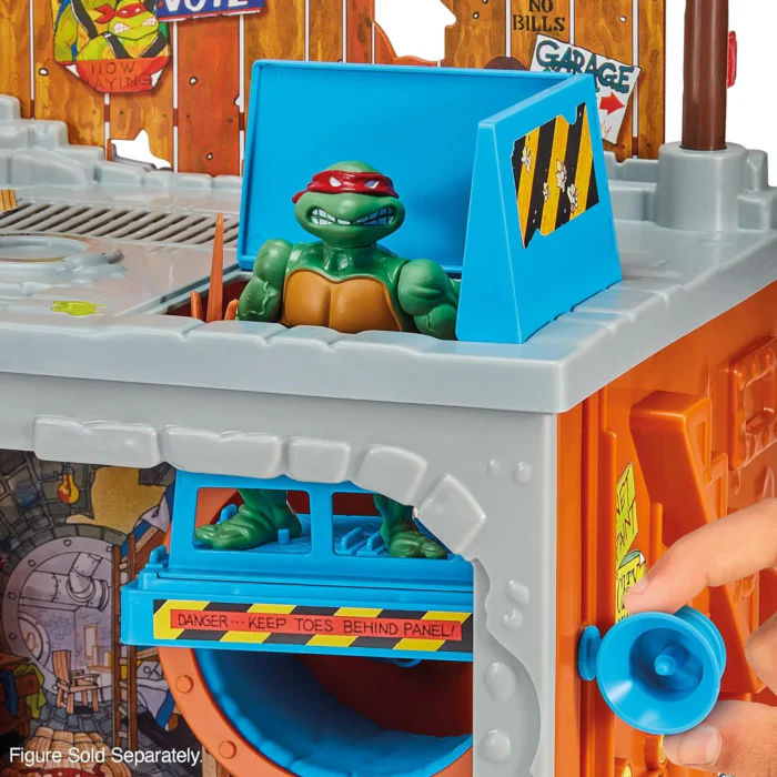 SECRET SEWER LID PLAYSET CLASSIC TMNT MUTANT MODULE - PLAYMATES TOYS - Image 6