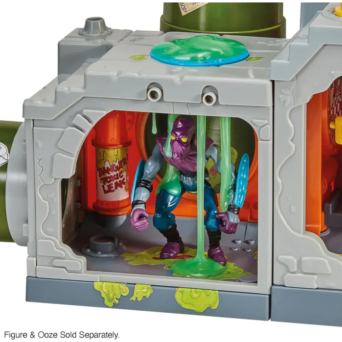 SECRET SEWER LID PLAYSET CLASSIC TMNT MUTANT MODULE - PLAYMATES TOYS - Image 7