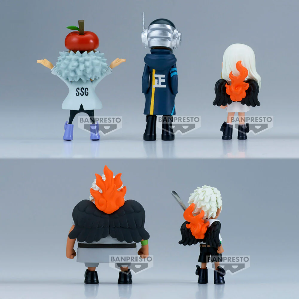 SET WORLD COLLECTABLE FIGURE WCF EGGHEAD 4 ONE PIECE 5 FIGURAS - Image 3