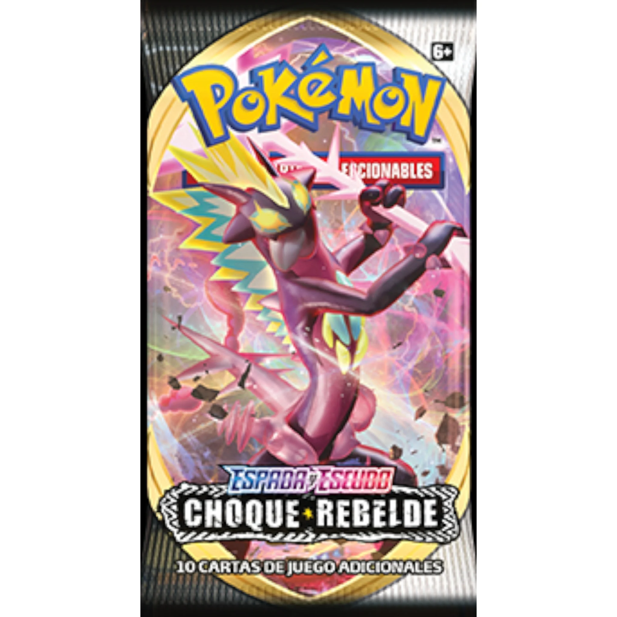 SOBRE POKEMON CHOQUE REBELDE - ESPADA Y ESCUDO (ESPAÑOL) - Image 2