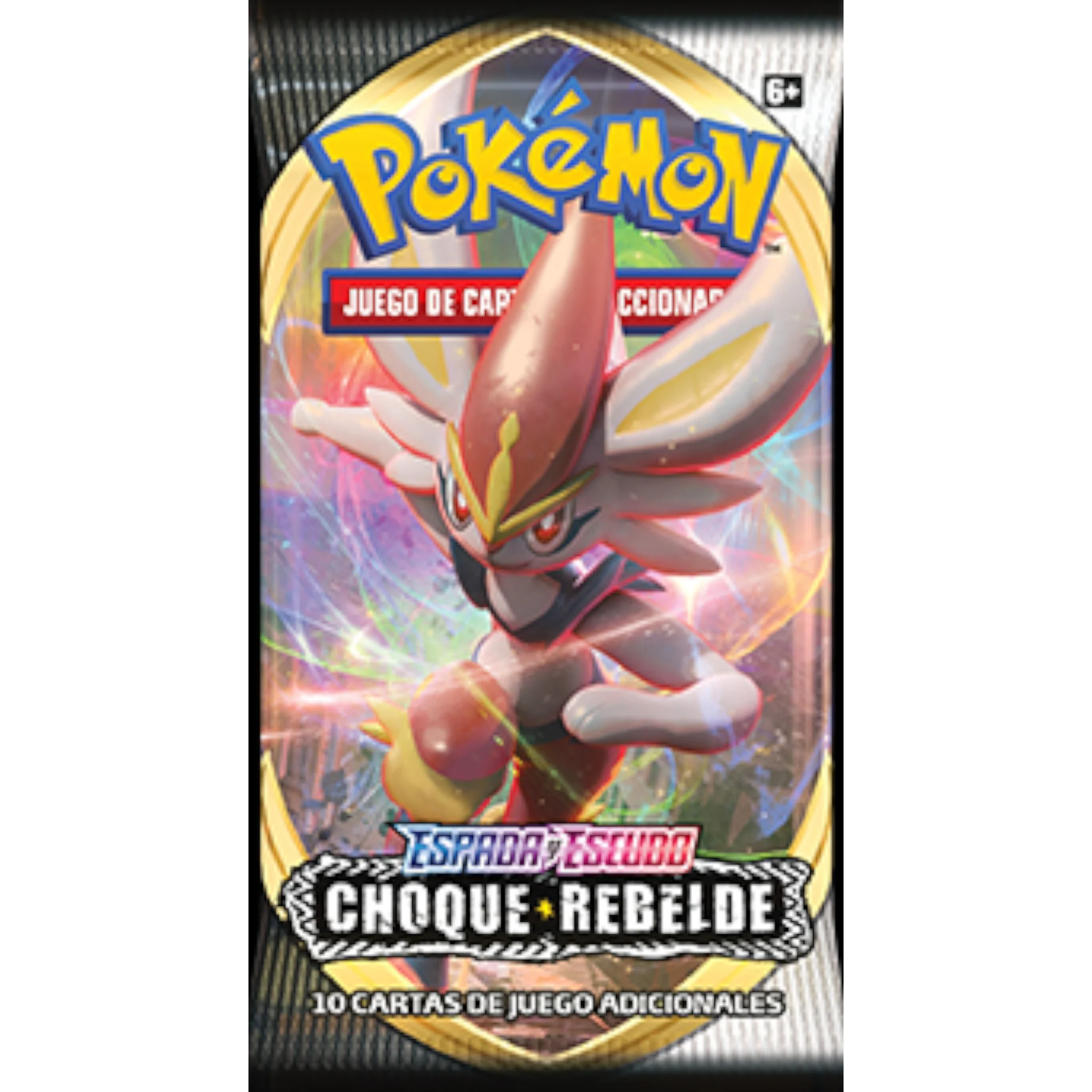 SOBRE POKEMON CHOQUE REBELDE - ESPADA Y ESCUDO (ESPAÑOL) - Image 3