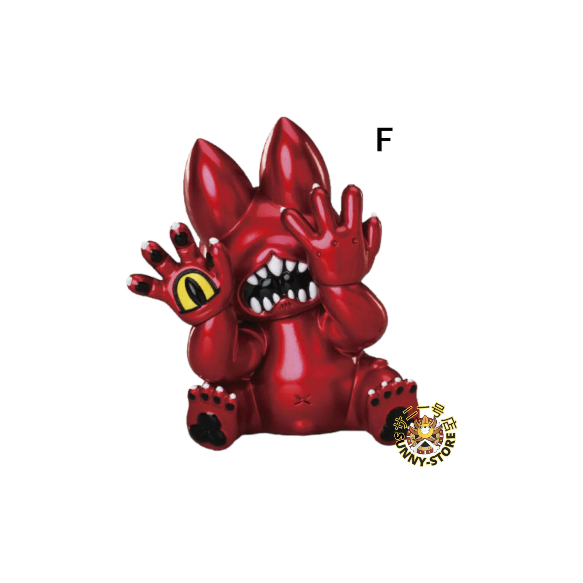 SOFUBI HELL'S CAT ONIGIRI MONSTERS GRAPE BRAIN TOYS JAPAN - Image 7