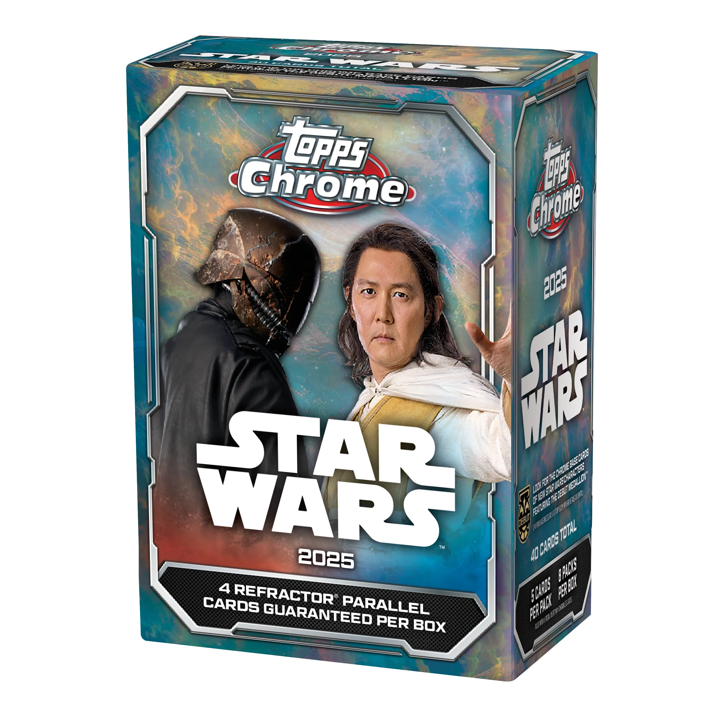 STAR WARS VALUE BOX 2025 TOPP CHROME