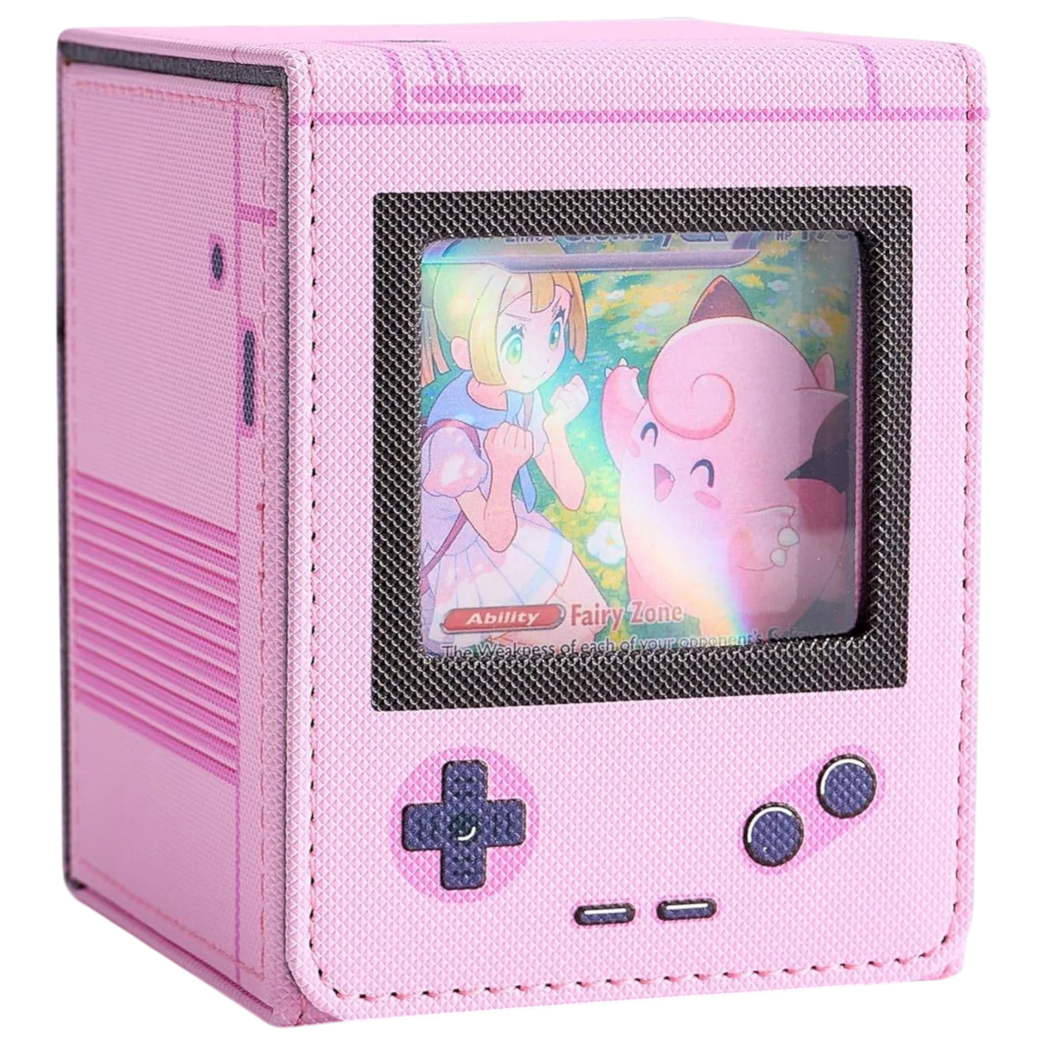 STORAGE BOX ESTILO GAME BOY ROSA