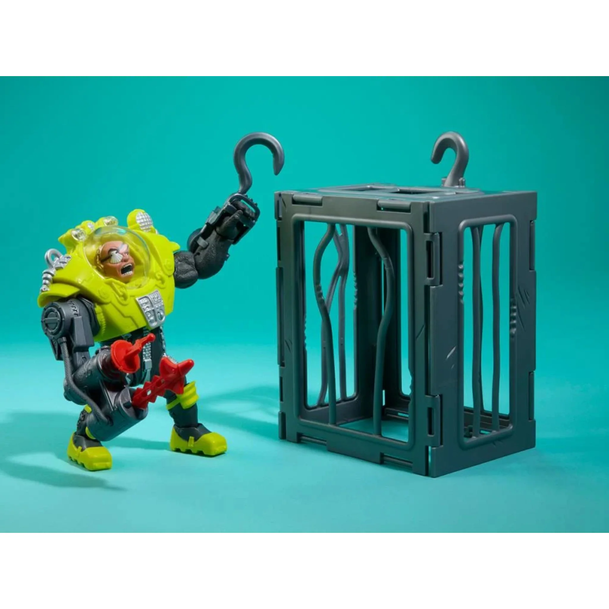 STREET SHARKS 2024 DR. PIRANOID MATTEL 30TH ANNIVERSARY 6" ARTICULATED SERIE 2 - Image 3