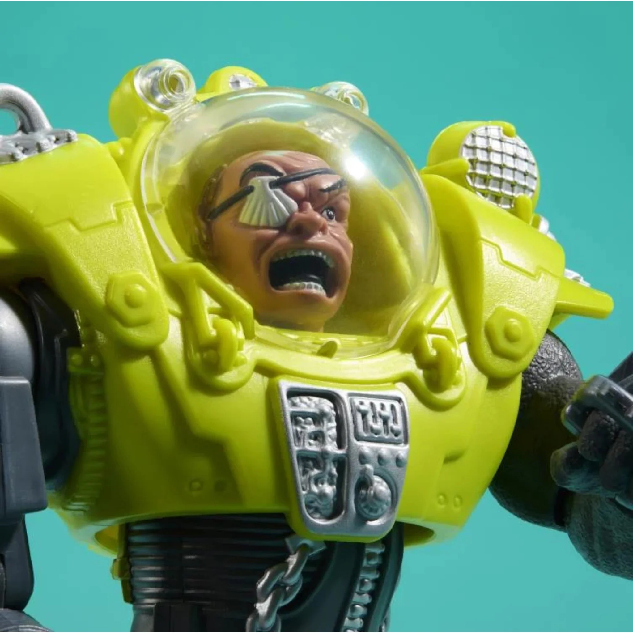 STREET SHARKS 2024 DR. PIRANOID MATTEL 30TH ANNIVERSARY 6" ARTICULATED SERIE 2 - Image 4