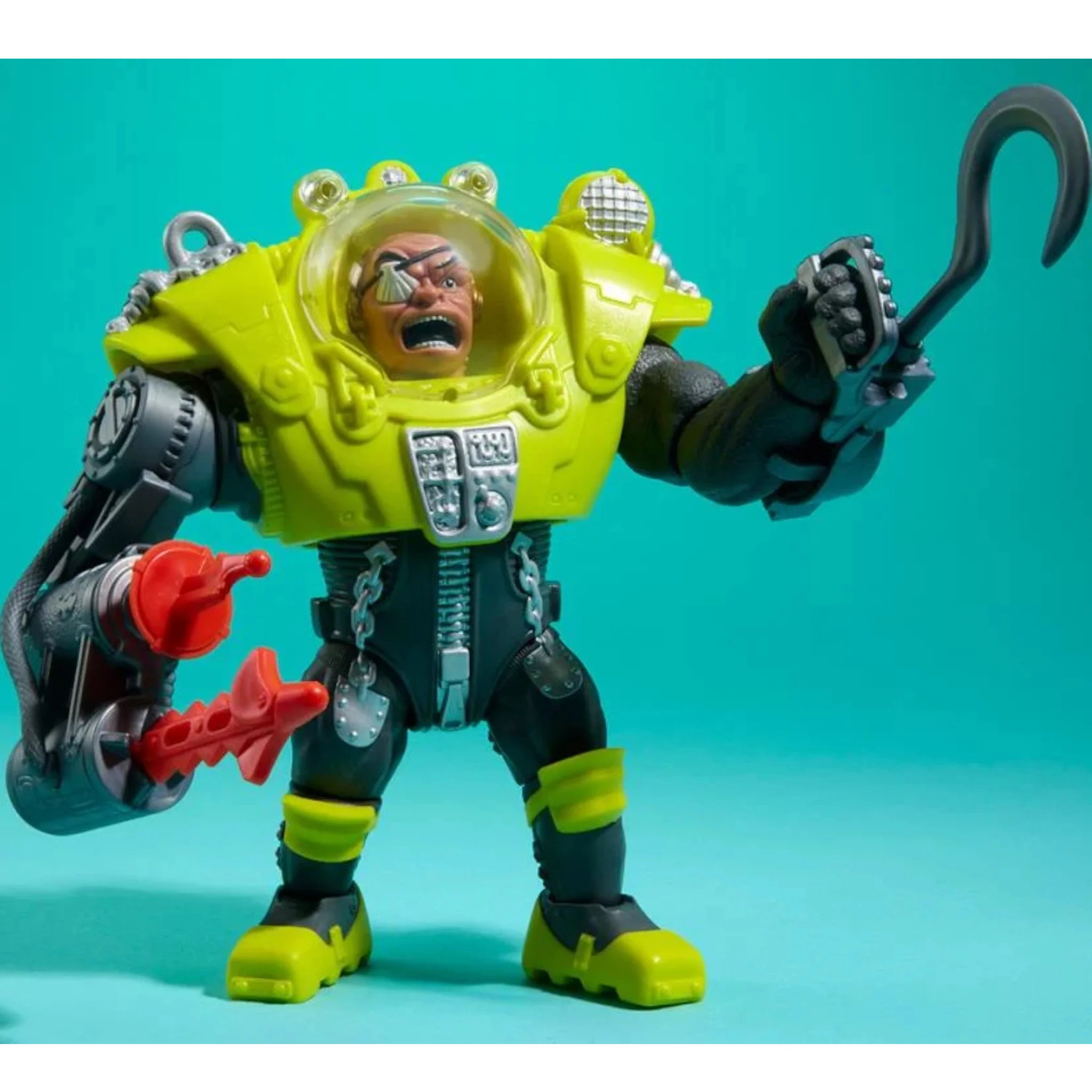 STREET SHARKS 2024 DR. PIRANOID MATTEL 30TH ANNIVERSARY 6" ARTICULATED SERIE 2 - Image 5
