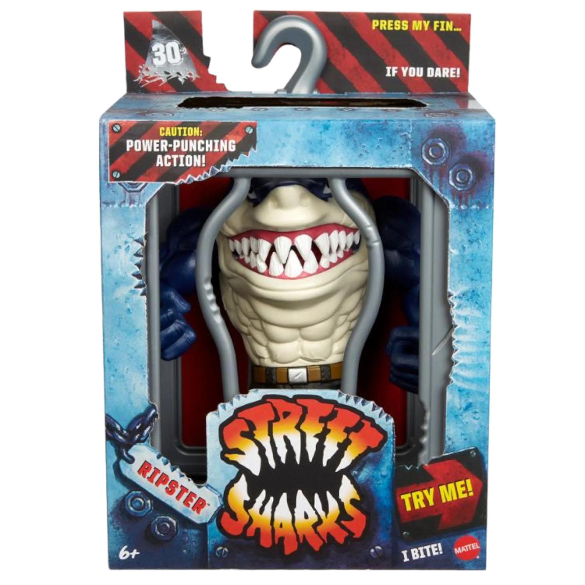 STREET SHARKS 2024 RIPSTER MATTEL 30TH ANNIVERSARY 6" ARTICULATED - Image 5