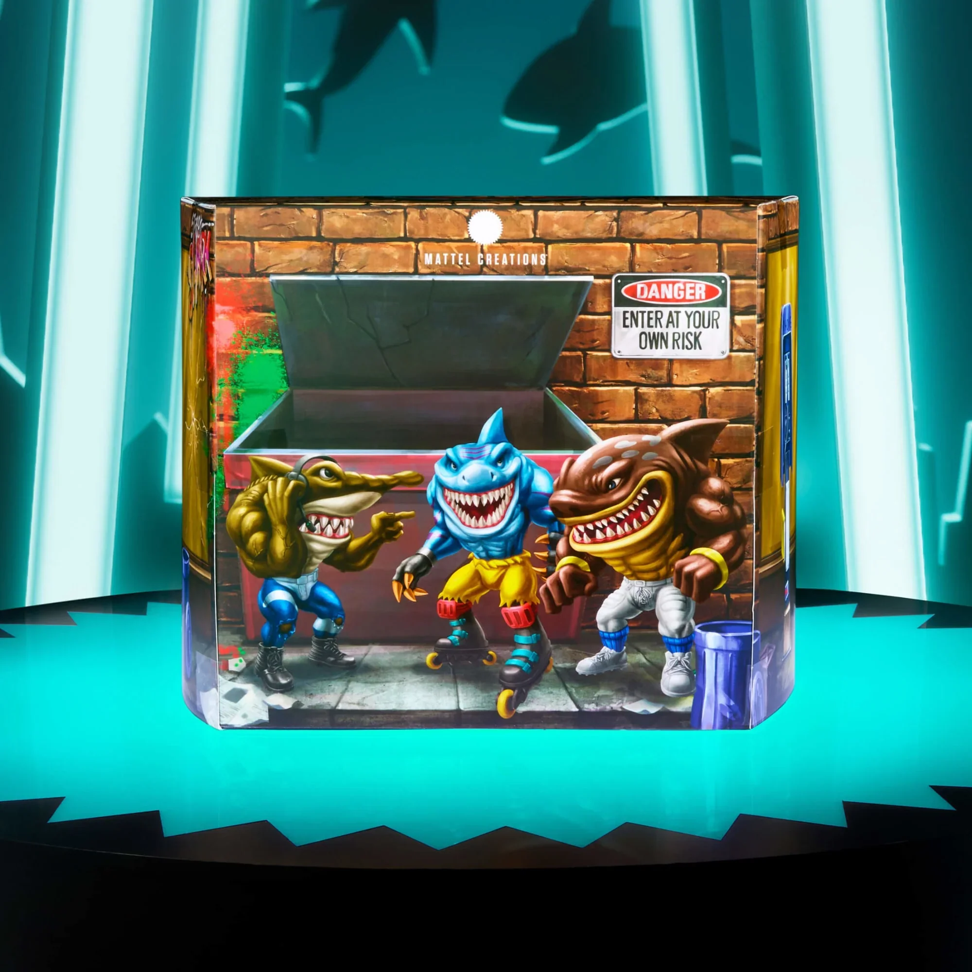 STREET SHARKS 2024 RIPSTER SDCC "A SHARK AMONG US" MATTEL 30TH ANNIVERSARY EXCLUSIVE - Image 10