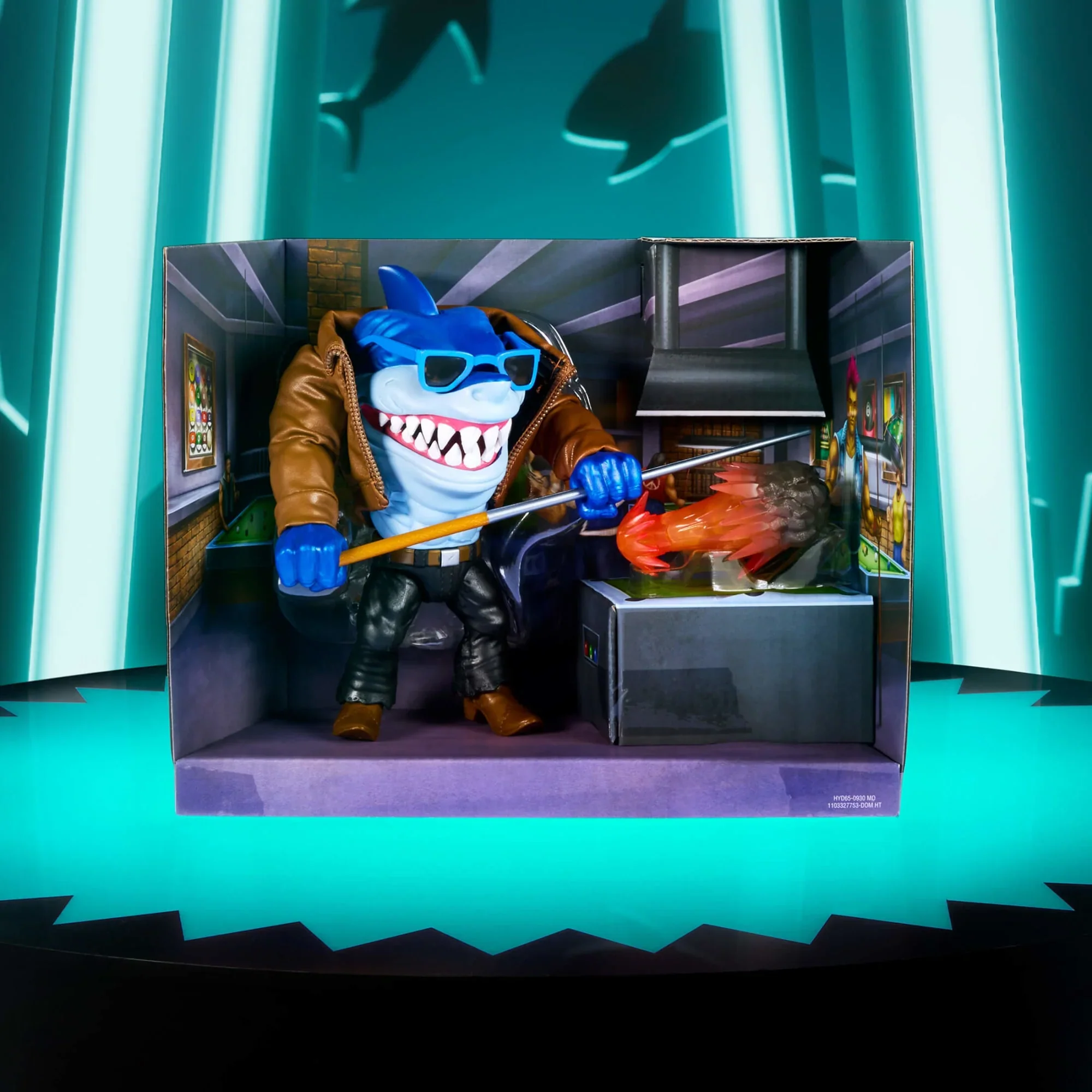 STREET SHARKS 2024 RIPSTER SDCC "A SHARK AMONG US" MATTEL 30TH ANNIVERSARY EXCLUSIVE - Image 8