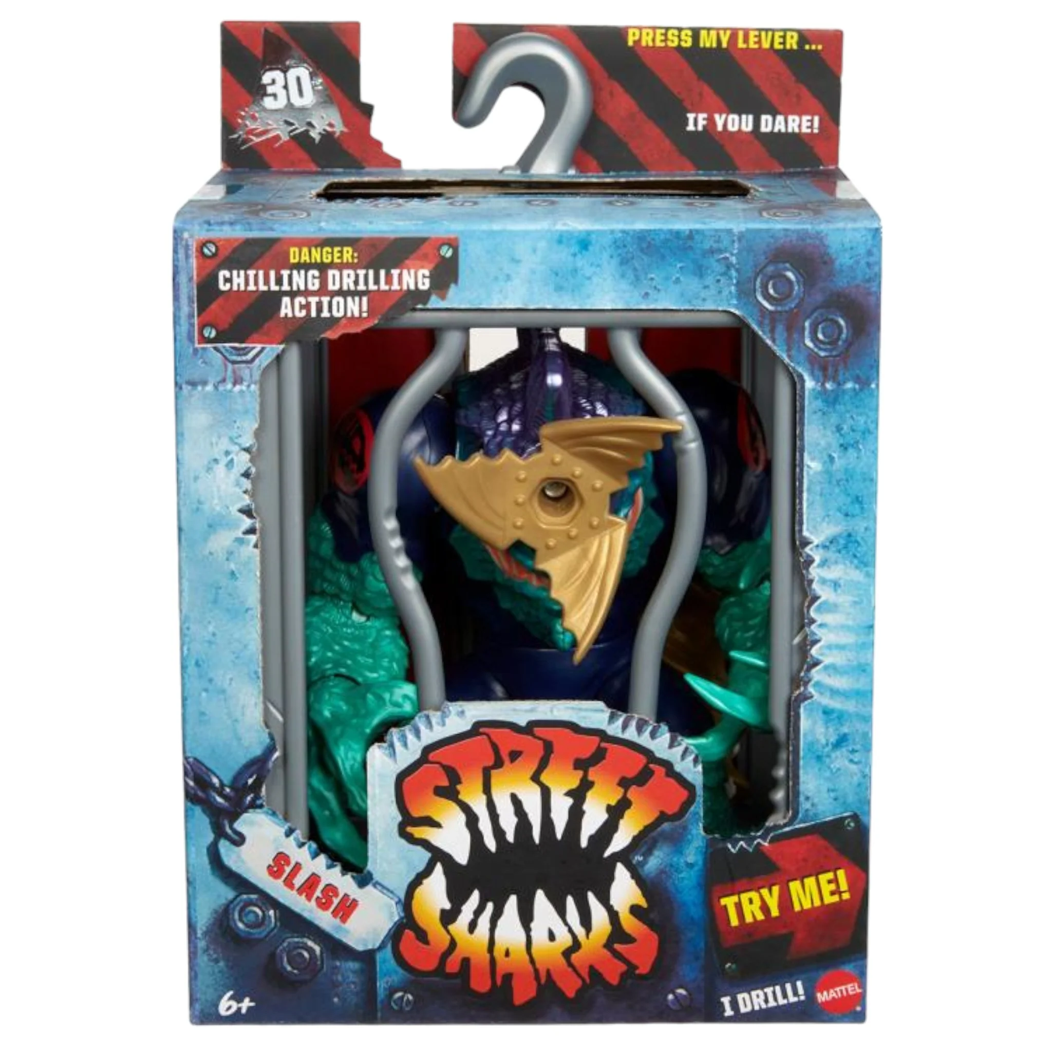 STREET SHARKS 2024 SLASH MATTEL 30TH ANNIVERSARY 6" ARTICULATED - Image 6