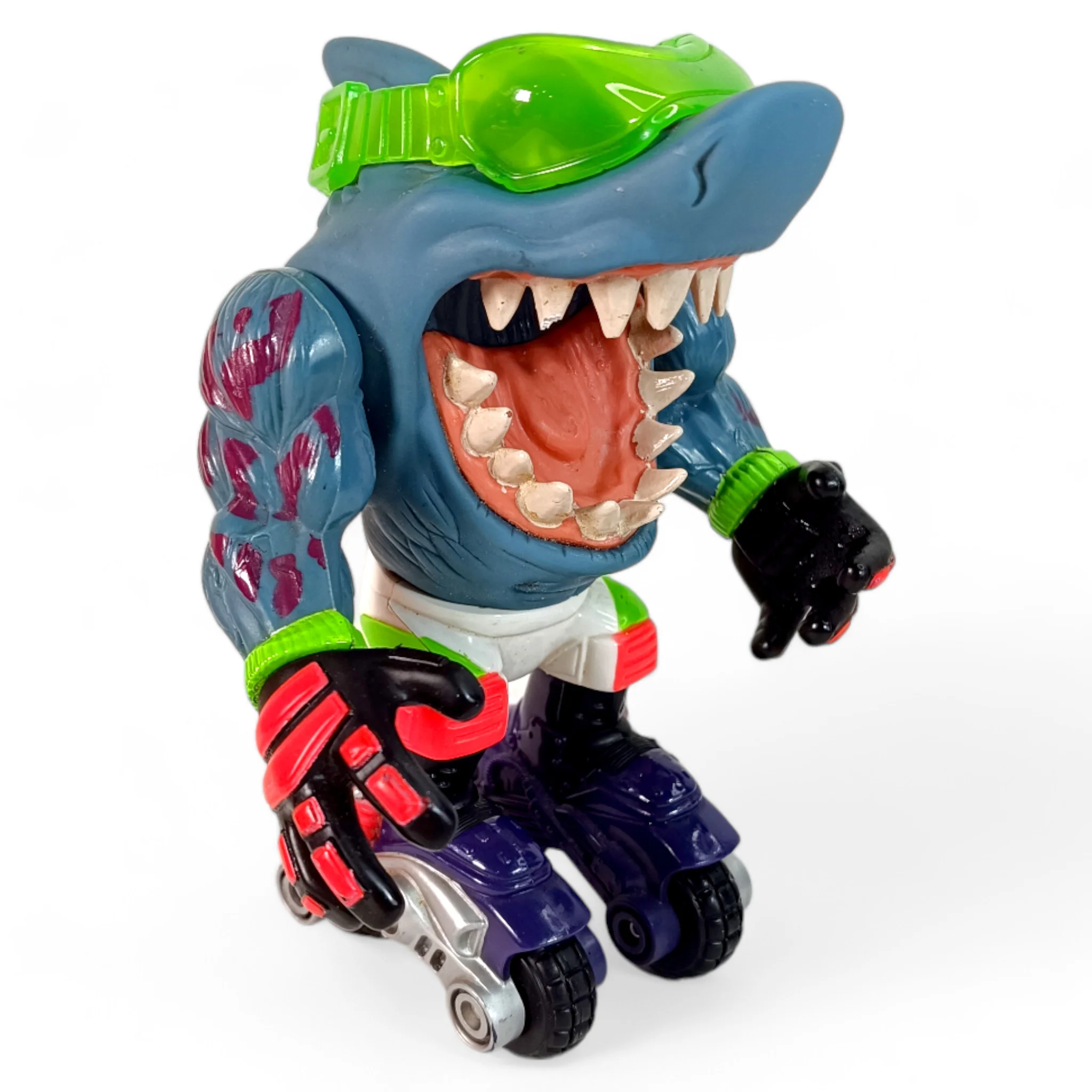 STREET SHARKS STREEX ROLLER BLADES MATTEL 1995 - Image 3