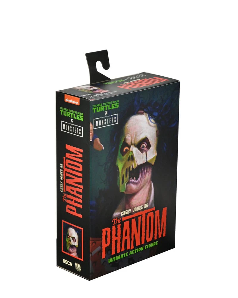 NECA TEENAGE MUTANT NINJA TURTLES ULTIMATE "CASEY JONES AS PHANTOM OF OPERA" UNIVERSAL MONSTERS X TMNT - Image 18