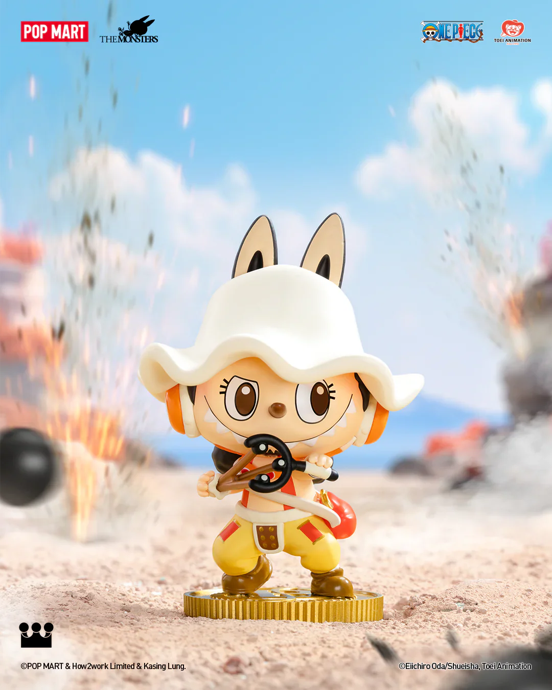 POP MART LABUBU THE MONSTERS X ONE PIECE SERIES FIGURES - Image 7