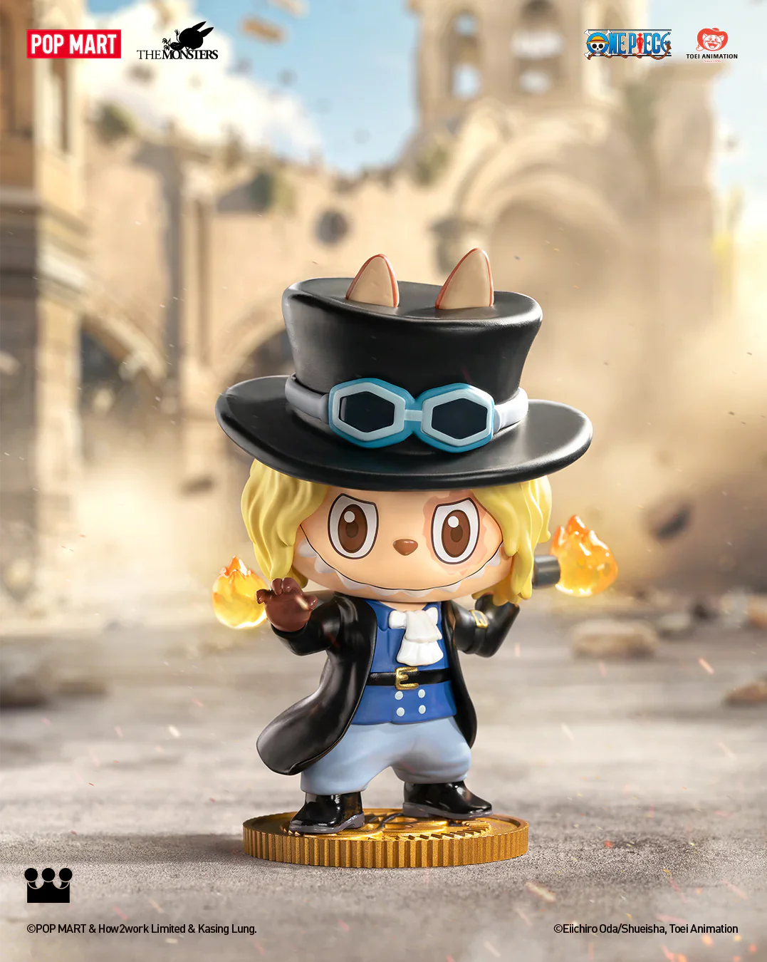 POP MART LABUBU THE MONSTERS X ONE PIECE SERIES FIGURES - Image 8