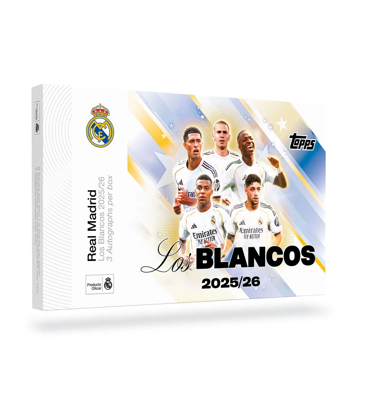 TOPPS FC REAL MADRID HOBBY BOX LOS BLANCOS 2025/26 - Image 4