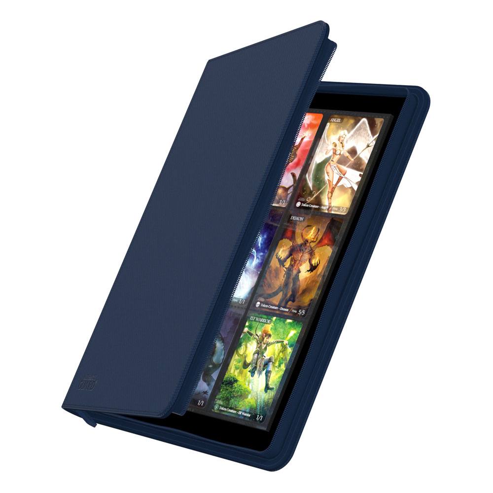 Album cartas TCG Album cartas TCG Ultimate Guard Zipfolio 360 - 18-Pocket XenoSkin Azul - Image 4