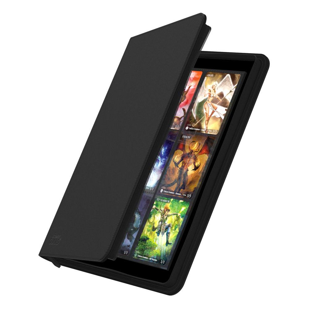 Album cartas TCG Ultimate Guard Zipfolio 360 - 18-Pocket XenoSkin Negro - Image 4