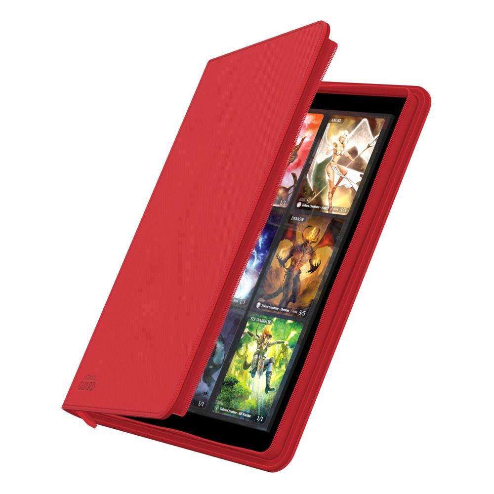 Album cartas TCG Ultimate Guard Zipfolio 360 - 18-Pocket XenoSkin Rojo - Image 4