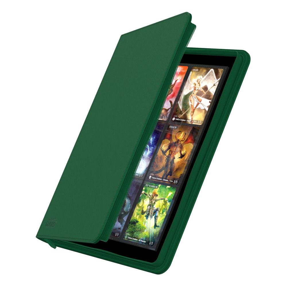 Album cartas TCG Ultimate Guard Zipfolio 360 - 18-Pocket XenoSkin Verde - Image 4