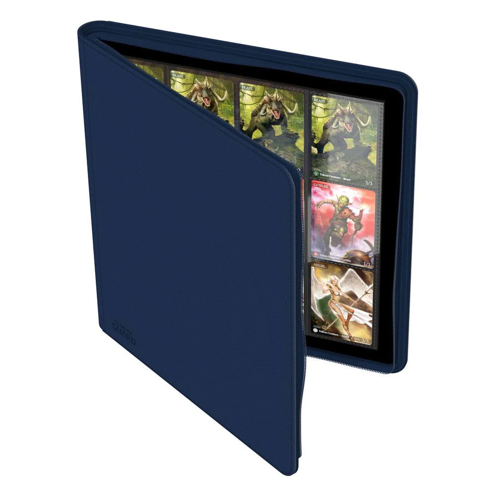 Album cartas TCG Ultimate Guard Zipfolio 480 - 24-Pocket XenoSkin (Quadrow) - Azul - Image 5