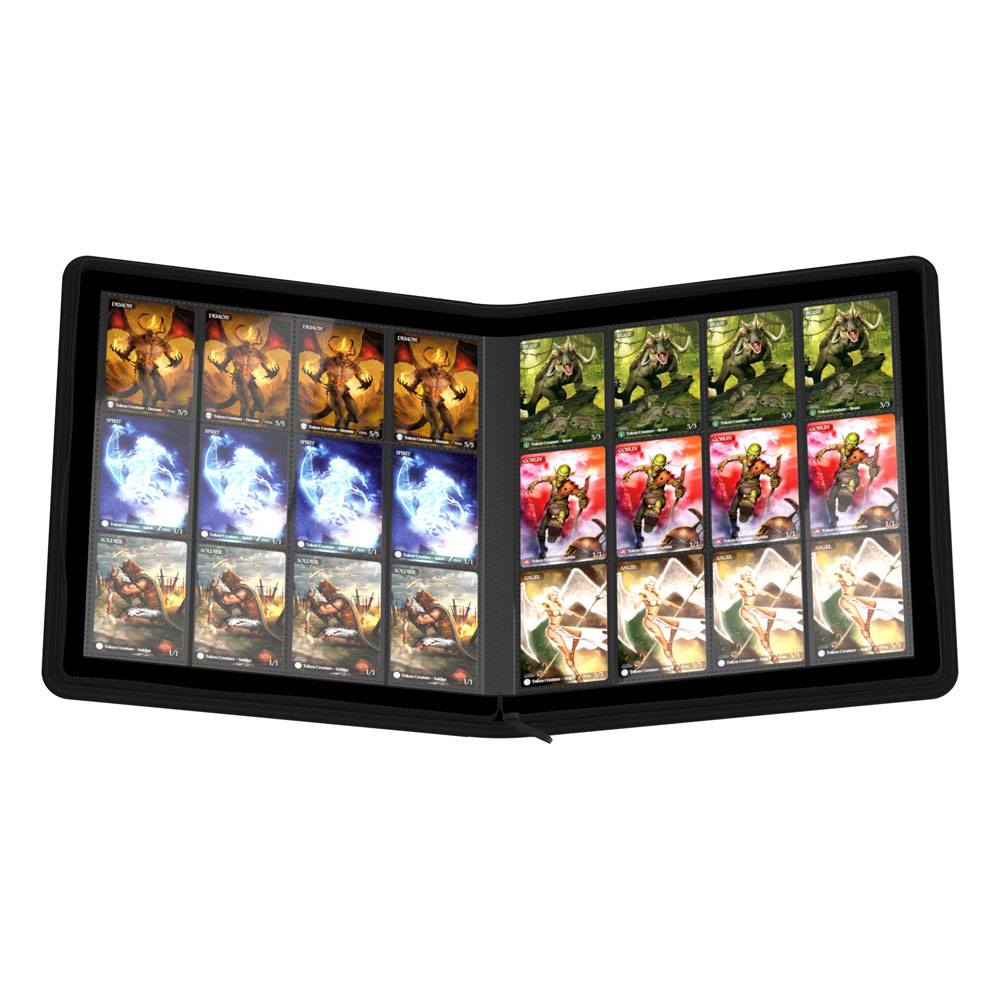 Album cartas TCG Ultimate Guard Zipfolio 480 - 24-Pocket XenoSkin (Quadrow) - Negro - Image 2