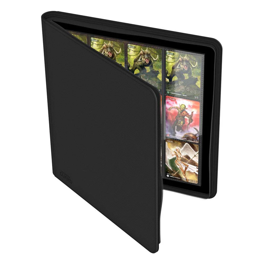 Album cartas TCG Ultimate Guard Zipfolio 480 - 24-Pocket XenoSkin (Quadrow) - Negro - Image 5