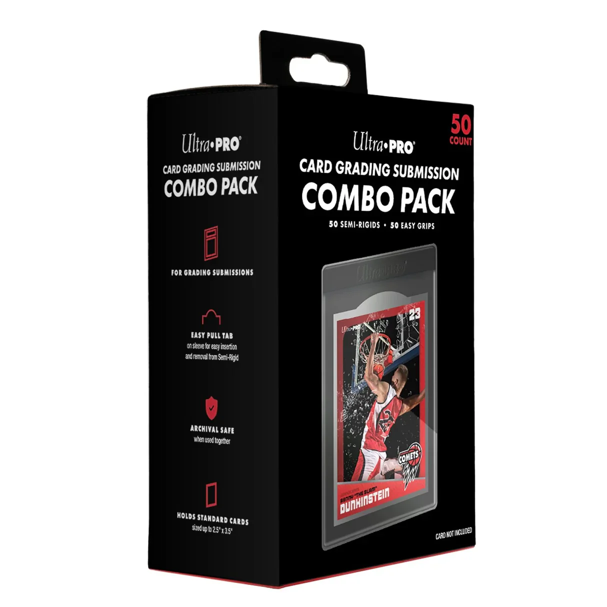 ULTRA PRO - 50 SEMI RIGID CARD + 50 EASY GRIPS COMBO PACK GRADED CARD SUBMISSION - Image 2
