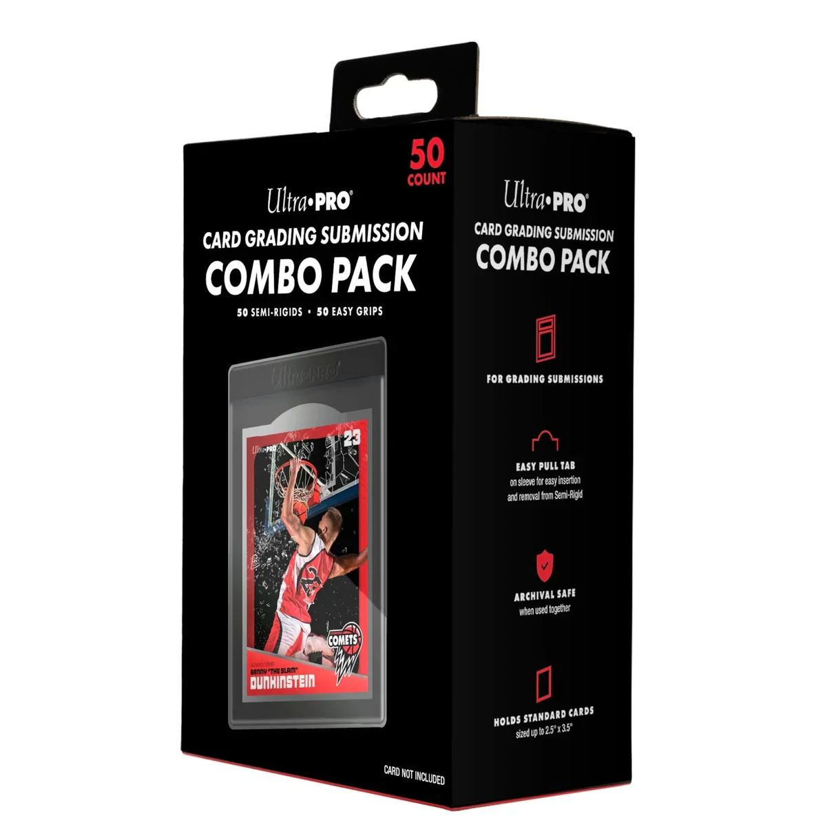 ULTRA PRO - 50 SEMI RIGID CARD + 50 EASY GRIPS COMBO PACK GRADED CARD SUBMISSION - Image 3