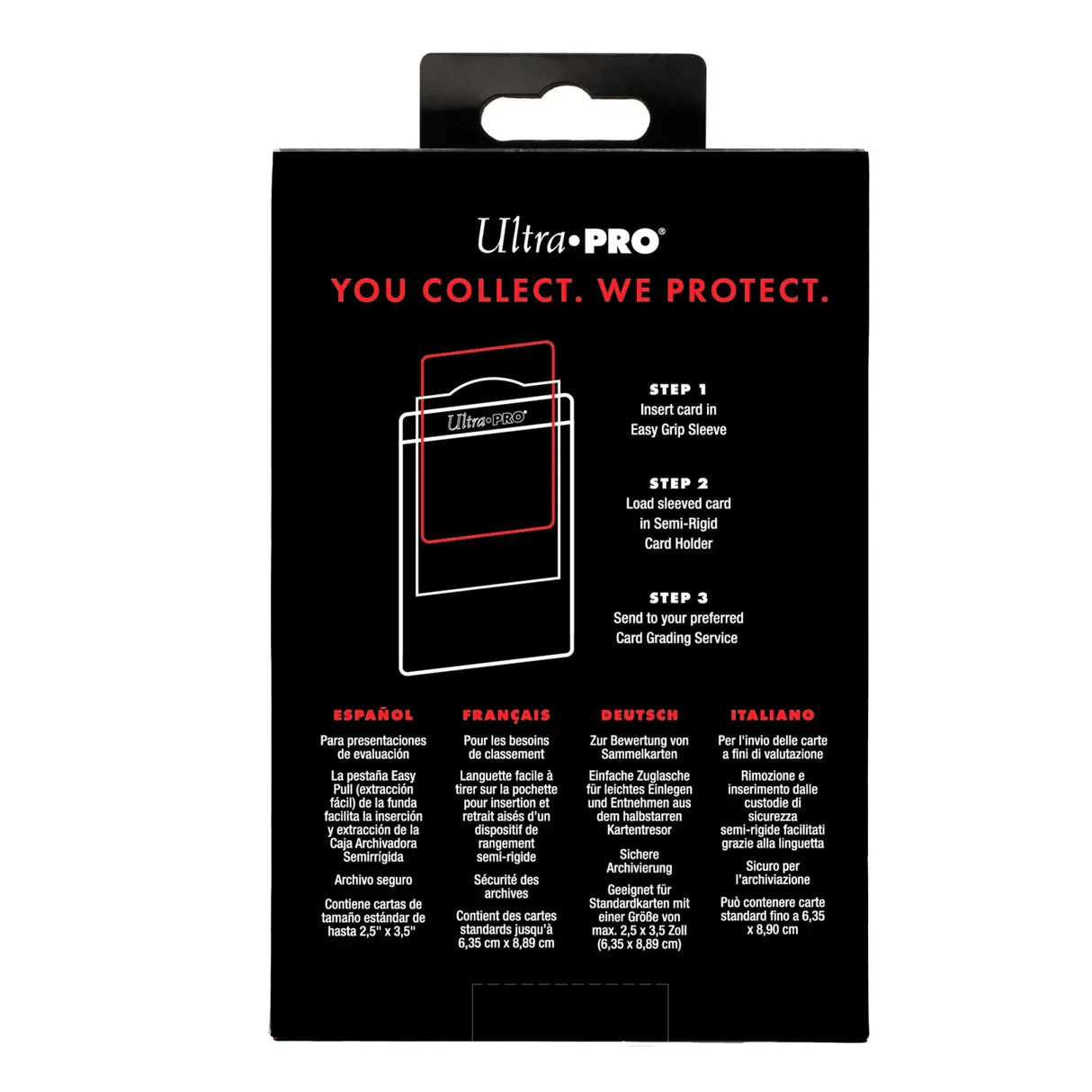 ULTRA PRO - 50 SEMI RIGID CARD + 50 EASY GRIPS COMBO PACK GRADED CARD SUBMISSION - Image 4