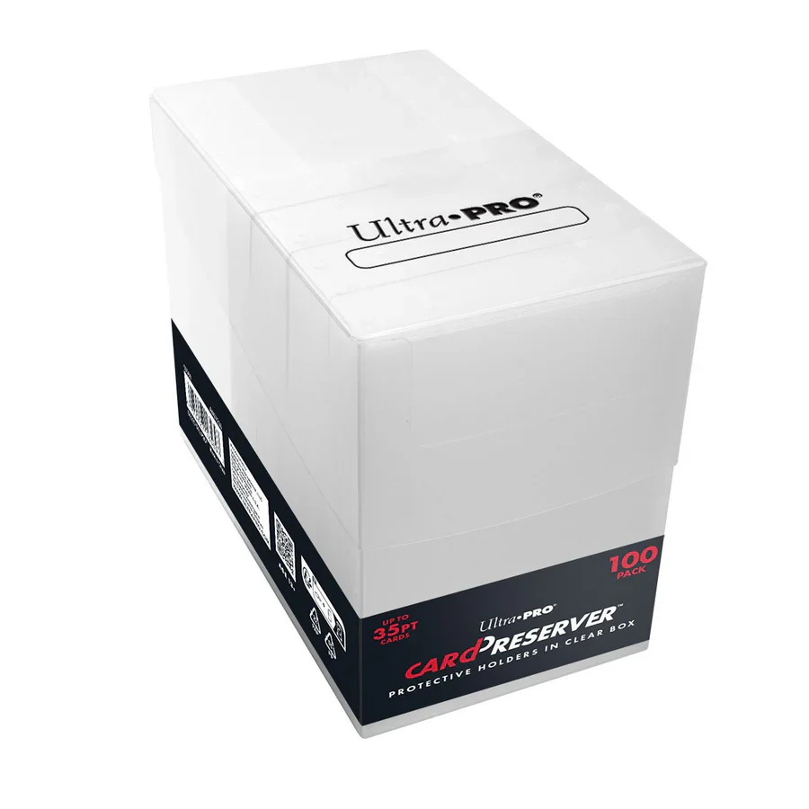 ULTRA PRO - CARD PRESERVER 100 PACK 35PT IN CLEAR BOX - Image 3