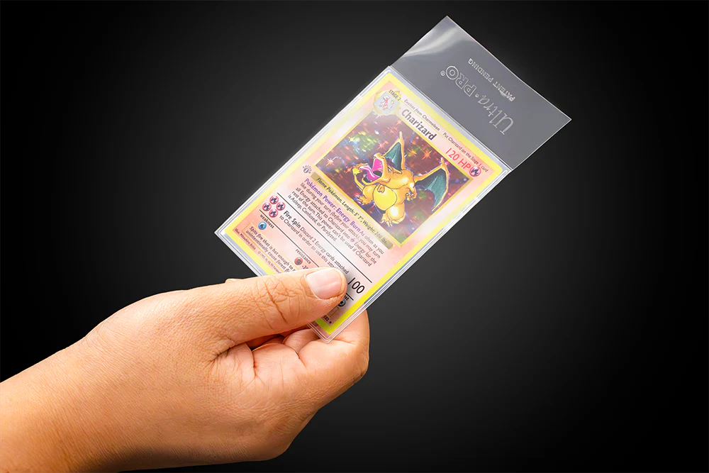 ULTRA PRO - CARD PRESERVER BLACK RIGID SLEEVES 35PT (25 UNIDADES) - Image 2