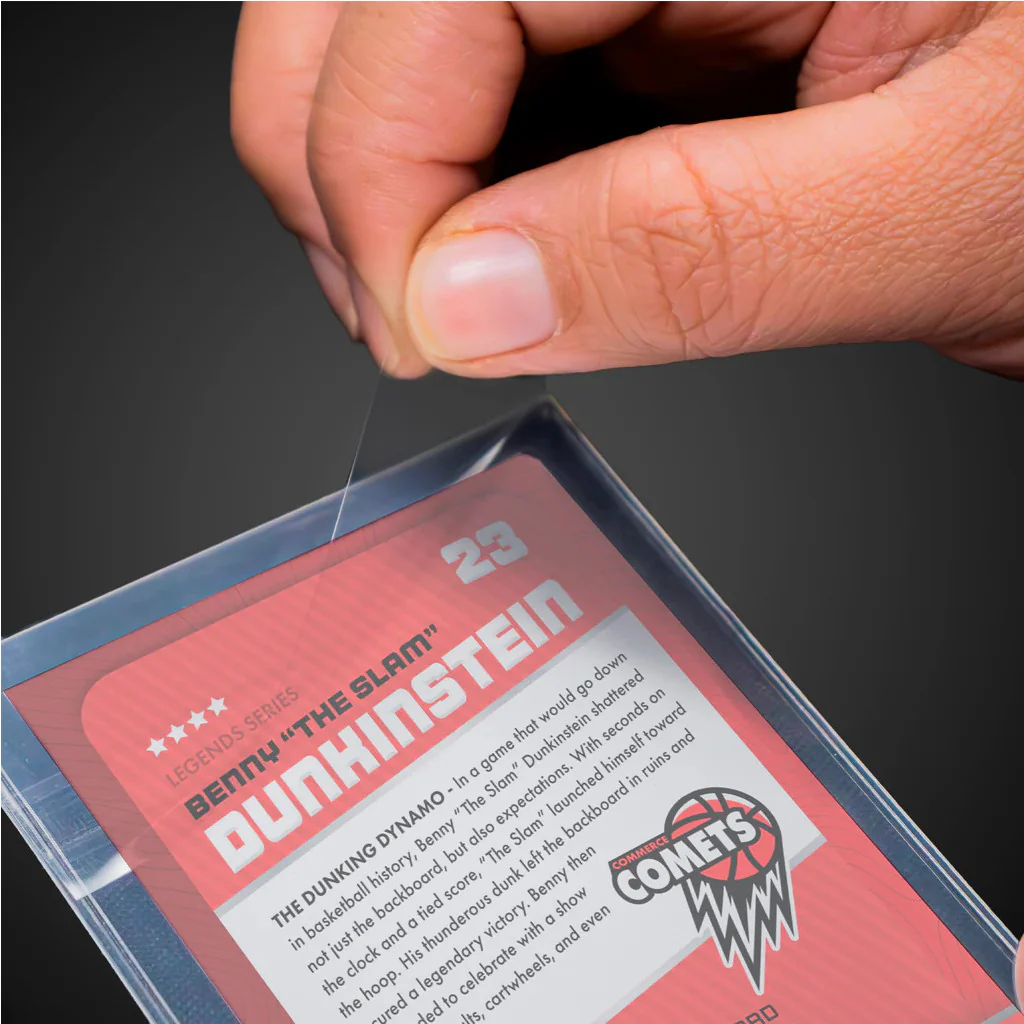 ULTRA PRO - CARD PRESERVER BLACK RIGID SLEEVES 35PT (25 UNIDADES) - Image 8