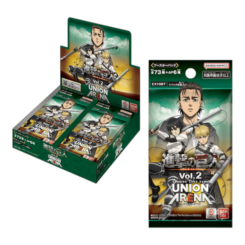 UNION ARENA CAJA ATTACK ON TITAN VOL.2 [EX10BT] JAPONÉS - Image 2