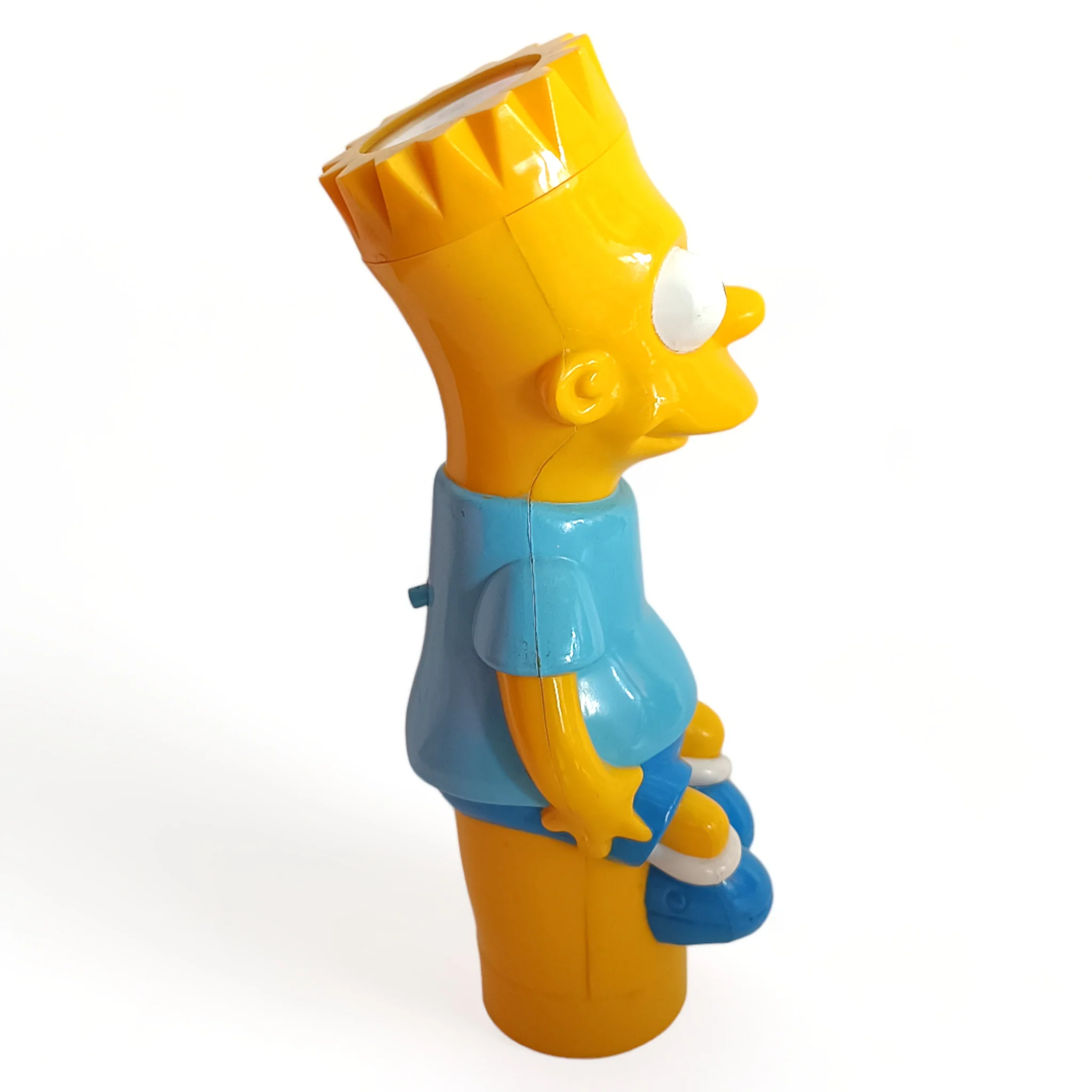 VINTAGE LINTERNA BART SIMPSON 1990 HAPPINESS EXPRESS THE SIMPSONS 7" - Image 2