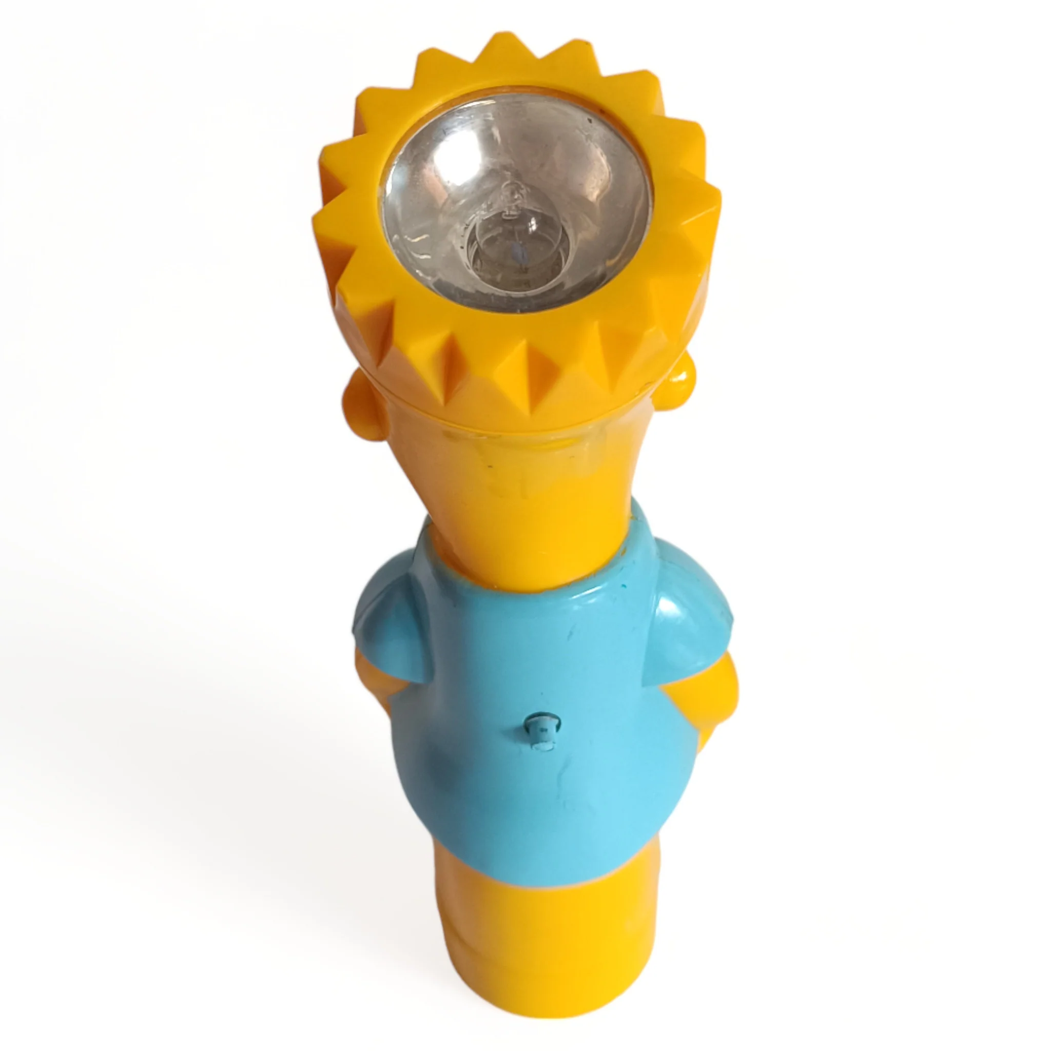 VINTAGE LINTERNA BART SIMPSON 1990 HAPPINESS EXPRESS THE SIMPSONS 7" - Image 4